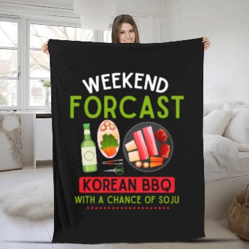 Discover Korean BBQ, Korean Fleece Blankets