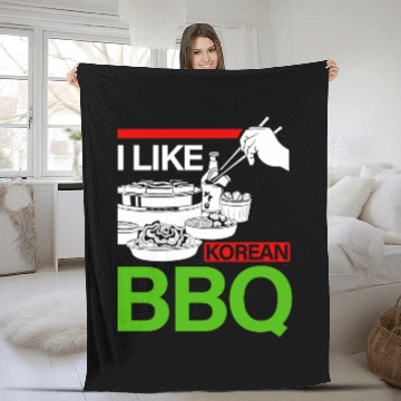 Discover Korean BBQ, Korean Fleece Blankets
