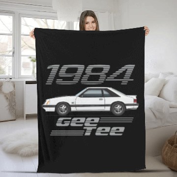 Discover 1984 gee Fleece Blankets Oxford White