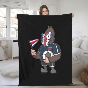 Discover Costa Rican Gorilla Fleece Blankets