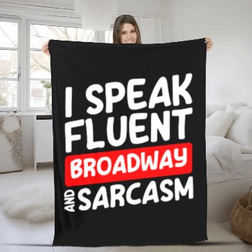 Discover Actor Theater Fan Comedy Drama Club Fleece Blankets