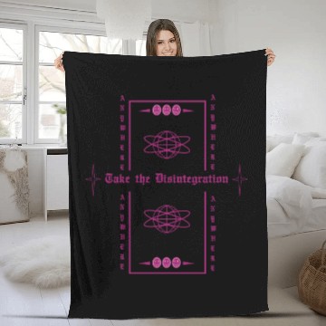 Discover Take the Disintegration Fleece Blankets