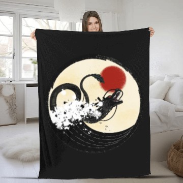 Discover Chinese Dragon Fleece Blankets