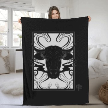 Discover Cow Fleece Blankets