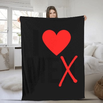 Discover I Love Men I Love Me Fleece Blankets