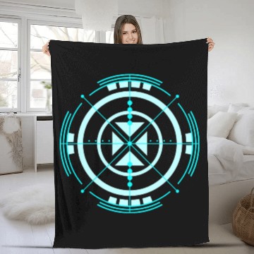 Discover Cyberpunk teleporter 5. Fleece Blankets