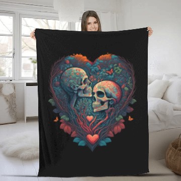 Discover Till Death Do Us Part Fleece Blankets