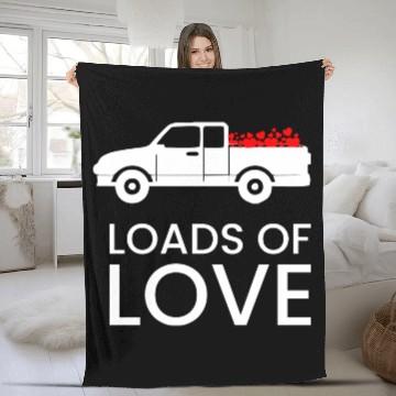 Discover Funny Valentine Day Fleece Blankets