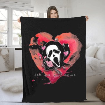 Discover horror valentine | tell me your name Fleece Blankets