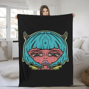 Discover LEVEL DEVIL Fleece Blankets