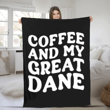 Discover Great Dane Dogs, Great Danes Fleece Blankets