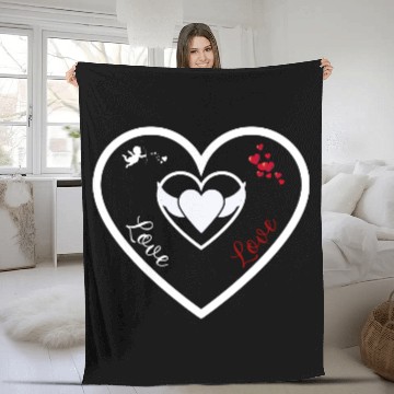 Discover Valentines Day Fleece Blankets