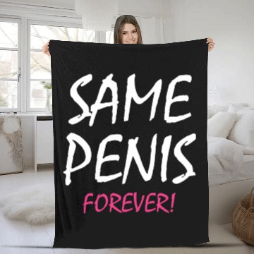 Discover Same Penis Forever Bachelorette Wedding Bride Fleece Blankets