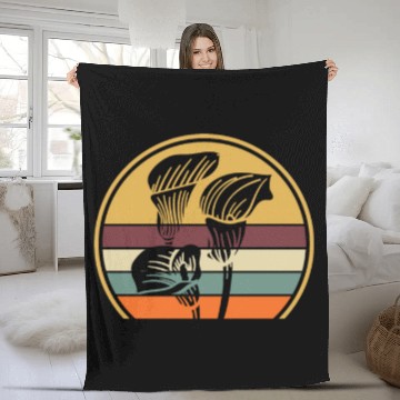 Discover Tulip Gardening Tulips Fleece Blankets