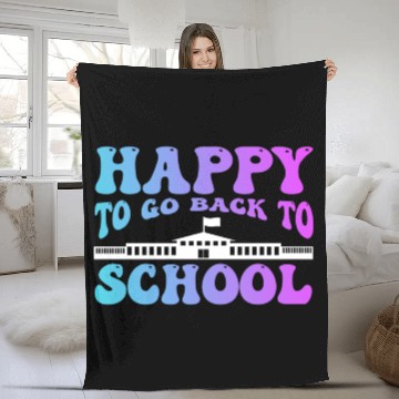 Discover Back To School Fleece Blankets