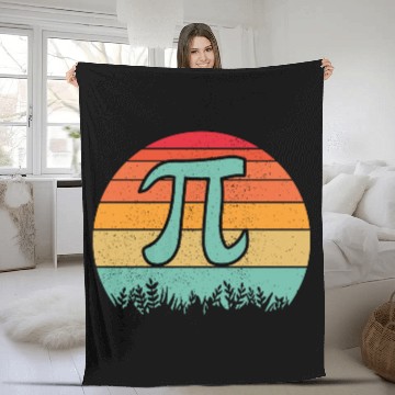 Discover Pi Day Fleece Blankets