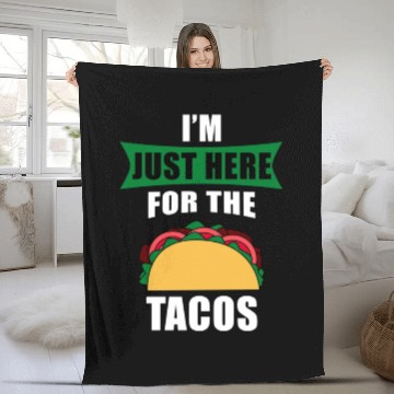 Discover Cinco de Mayo Taco Lover Fleece Blankets