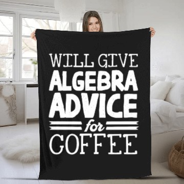 Discover Algebra, calculus, science, mathematics Fleece Blankets