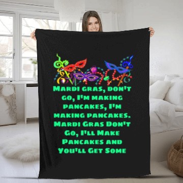 Discover Mardi Gras 2023 Fleece Blankets