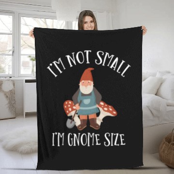 Discover Gnomes - Gnome Collecting - Gnome Collector Fleece Blankets