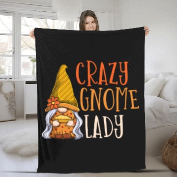 Discover Gnomes - Gnome Collecting - Gnome Collector Fleece Blankets