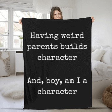 Discover Character Builds Character Fleece Blankets