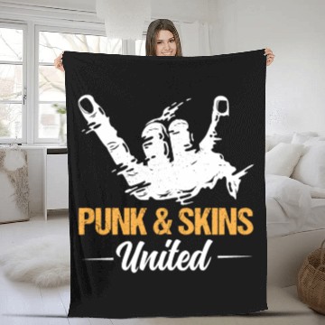 Discover Punk & Skins United Fleece Blankets