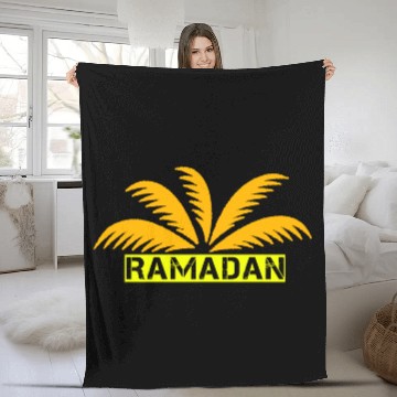 Discover Ramadan Begins Fleece Blankets