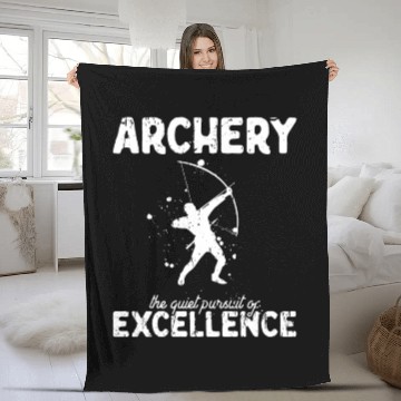 Discover Archery, the quiet pursuit of excellence - Archery Fleece Blankets