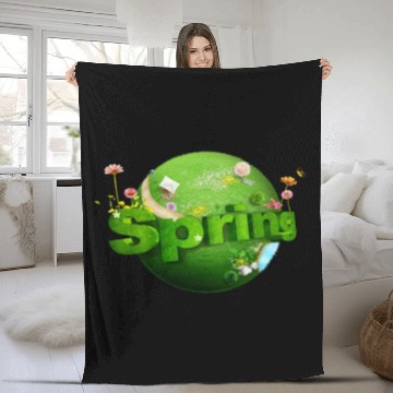 Discover Spring Season Fleece Blankets