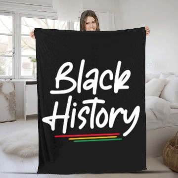 Discover Black History Month Fleece Blankets
