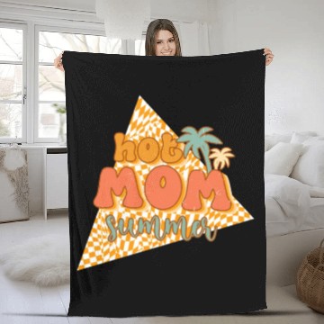 Discover Hot mom summer Fleece Blankets