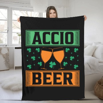 Discover Accio Beer St Patricks Fleece Blankets 23753950