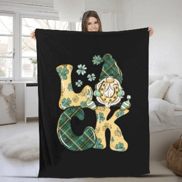 Discover Luck sublimation Fleece Blankets