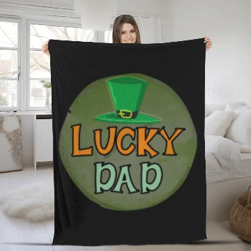 Discover Lucky Patricks Day Sublimation Fleece Blankets