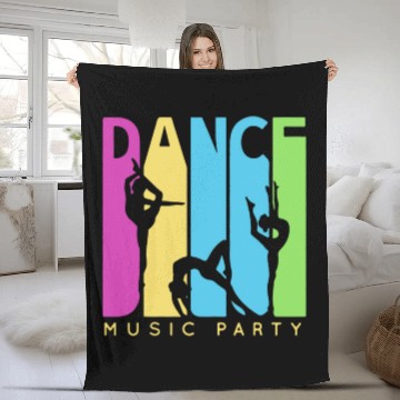 Discover Dance Fleece Blankets