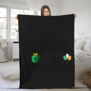 Discover Shenanigans Coordinator Fleece Blankets