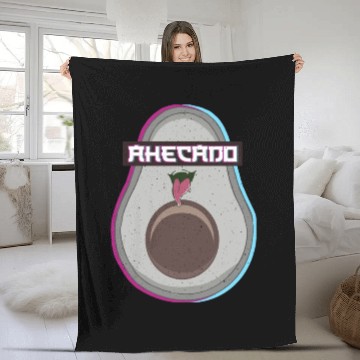 Discover Avocado - Anime hen Fleece Blankets