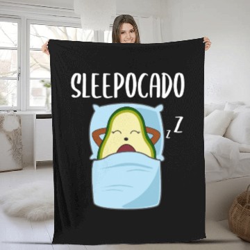 Discover Avocado Sleepshirt Pajamas Gift Fleece Blankets