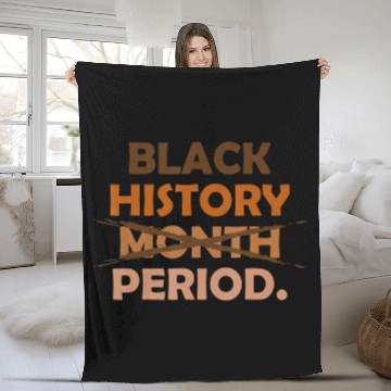 Discover Black History Month Period Black History Month Fleece Blankets