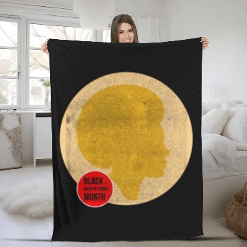 Discover Black history month Women Fleece Blankets