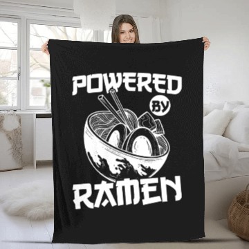 Discover Ramen Noodle Soup Japanese Kawaii Gift Ramen Fleece Blankets