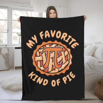 Discover Pi Day Pie Math Number Pi Symbol Food Fleece Blankets