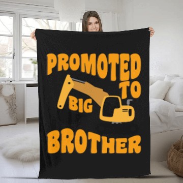 Discover Promoted to Big Brother , Big Brother Fleece Blankets