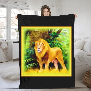 Discover Lion King In The Jungle. Buy Now Fleece Blankets