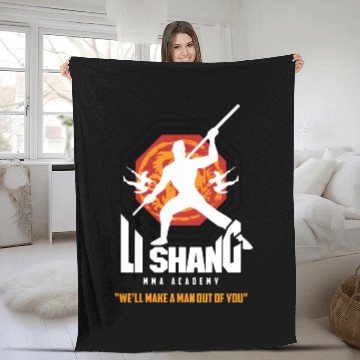 Discover Li Shang MMA Academy Fleece Blankets