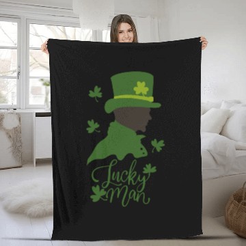 Discover Saint Patricks Day | Happy St Patricks Day Fleece Blankets