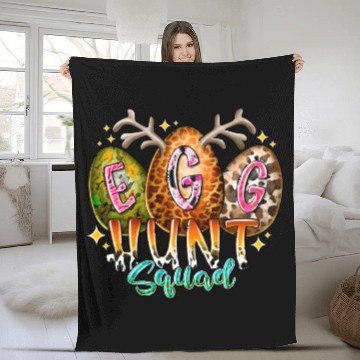 Discover Egg Hunt Squad Fleece Blankets