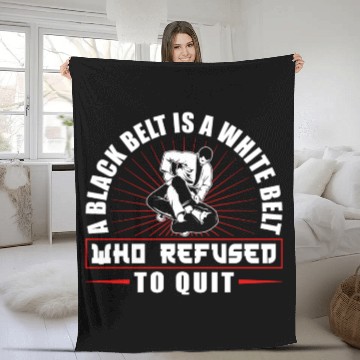 Discover Brazilian Jiu Jitsu MMA Bjj Hugger Fleece Blankets