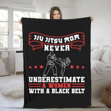 Discover Brazilian Jiu Jitsu MMA Bjj Hugger Fleece Blankets